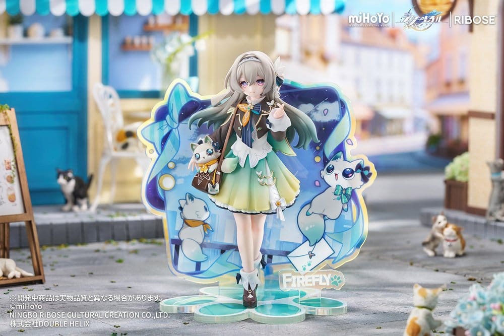 Honkai: Star Rail - Firefly: Rise Up+ Chibi Cat Series Ver. - Mini Figur (18 cm)