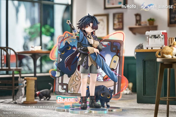 Honkai: Star Rail - Blade: Rise Up+ Chibi Cat Series Ver. - Chibi Figur (19 cm)
