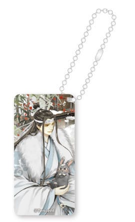 Grandmaster of Demonic Cultivation - Lan Wangji: Winter Season Series - Akryl Domino Nøglering (6 cm)