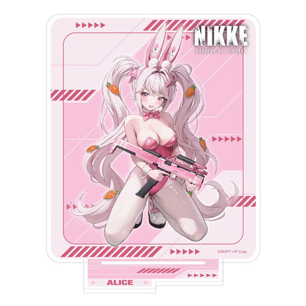 Goddess of Victory: Nikke - Alice: Bunny Ver. - Holografisk Akryl Stand (14 cm)