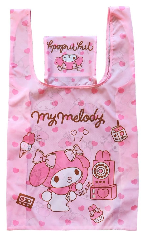 Sanrio - My Melody - Kawaii Foldbar Tote Bag (33 x 37 cm)