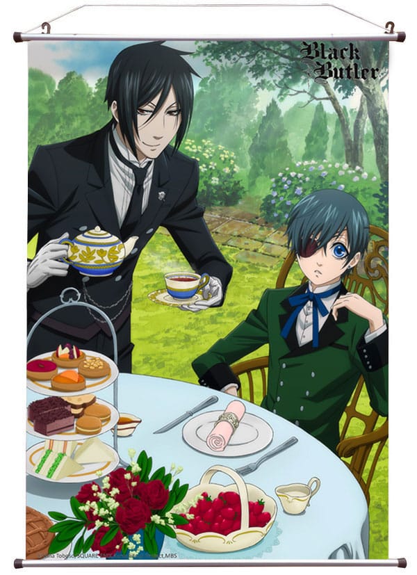 Black Butler - Ciel & Sebastian: Tea Time ver. - wallscroll