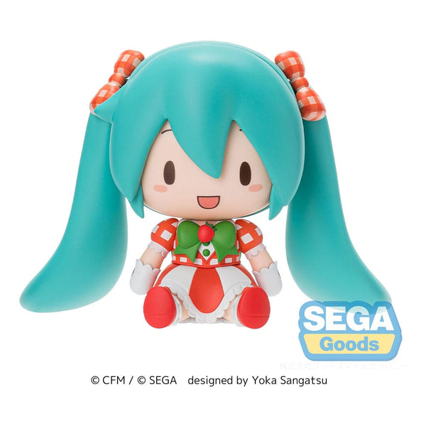 Vocaloid - Hatsune Miku: Lovely Strawberry Ver. - Fuwa Petit Chibi Figur (8 cm)