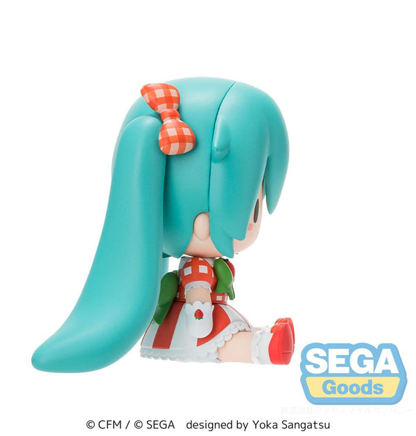 Vocaloid - Hatsune Miku: Lovely Strawberry Ver. - Fuwa Petit Chibi Figur (8 cm)