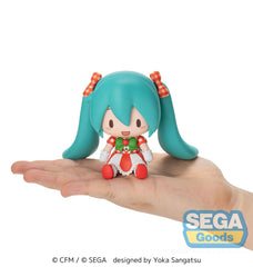 Vocaloid - Hatsune Miku: Lovely Strawberry Ver. - Fuwa Petit Chibi Figur (8 cm)
