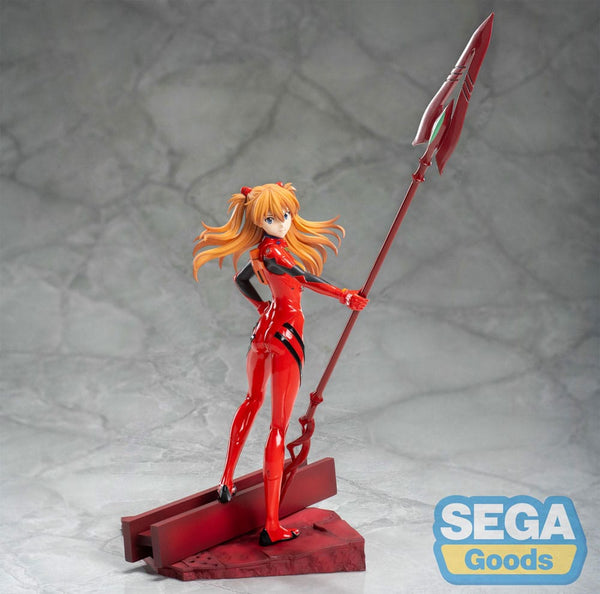 Evangelion: 3.0+1.0 Thrice Upon a Time - Asuka Shikinami Langley: x Spear of Longinus - Luminasta PVC Statue (20 cm)