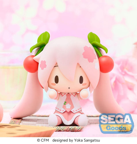 Vocaloid - Hatsune Miku: Sakura Miku Ver. - Fuwa Petit Chibi Figur (8 cm)