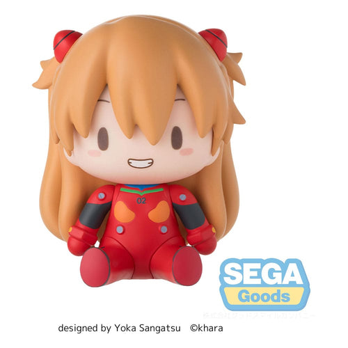 Evangelion - Asuka: Plug Suit Ver. - Fuwa Petit Chibi Figur (8 cm)