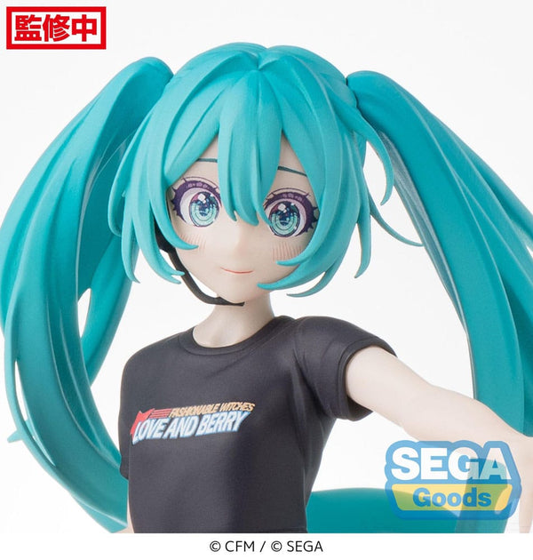 Hatsune Miku x Love and Berry Dress Up and Dance! - Hatsune Miku: Berry Costume Ver. - Desktop x Decorate Collections PVC Statue (17 cm)