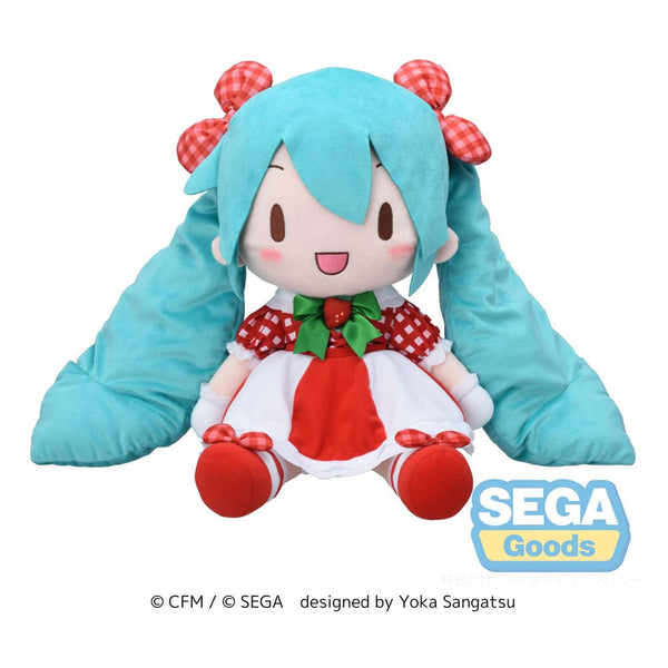 Vocaloid - Hatsune Miku: Lovely Strawberry Ver. - Fuwa Petit Bamse (40 cm)