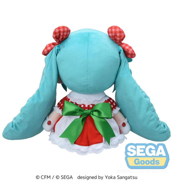 Vocaloid - Hatsune Miku: Lovely Strawberry Ver. - Fuwa Petit Bamse (40 cm)