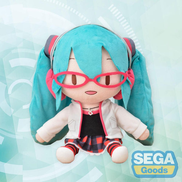 Hatsune Miku Project Diva Arcade Future Tone - Hatsune Miku: Natural LL Ver. - Fuwa Petit Bamse (30 cm)