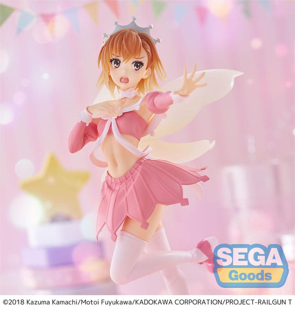 A Certain Scientific Railgun T - Mikoto Misaka: Great Spirit Maid Ver. - Luminasta PVC Statue (20 cm)