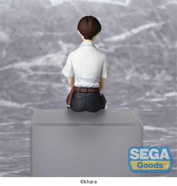 Rebuild of Evangelion - Shinji Ikari: New Theatrical Edition Ver. - PM Perching PVC Statue (14 cm)