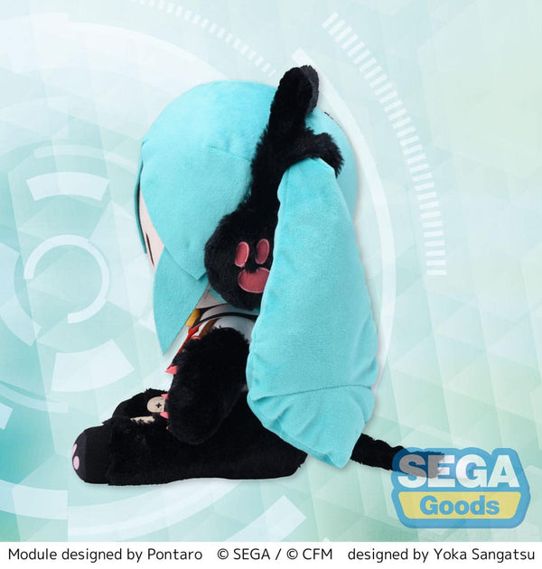 Hatsune Miku Project Diva - Hatsune Miku: Fuwa Petit Kitty Cat LL Ver. - Bamse (30 cm)