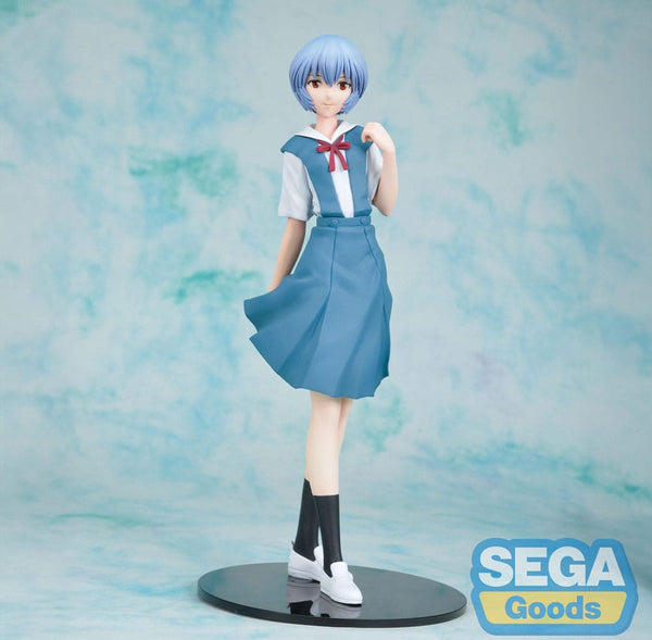 Rebuild of Evangelion - Rei: Uniform Ver. Evangelion: New Theatrical Edition - PVC Statue (20 cm)