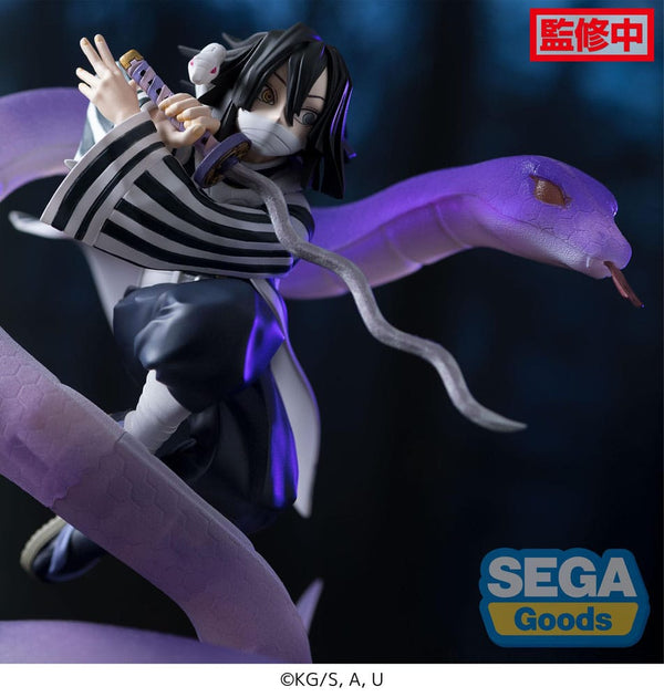 Demon Slayer: Kimetsu no Yaiba - Obanai Iguro: Hashira Training Arc Ver. - Xross Link Anime PVC Statue (14 cm)