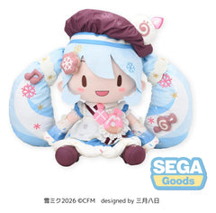 Vocaloid - Hatsune Miku: Snow Miku 2026 Ver. - Fuwa Petit Dodeka Jumbo Bamse (50 cm)