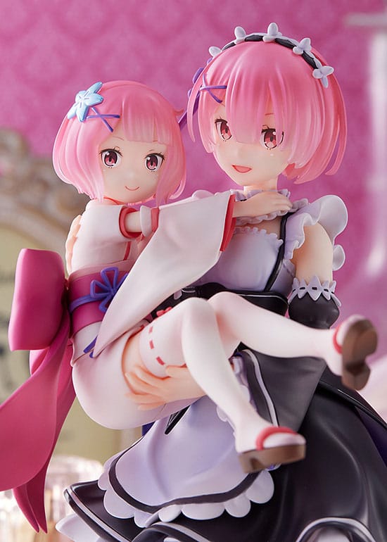 Re:ZERO - Ram & Childhood Ram - PVC Statue 1/7 (23 cm)