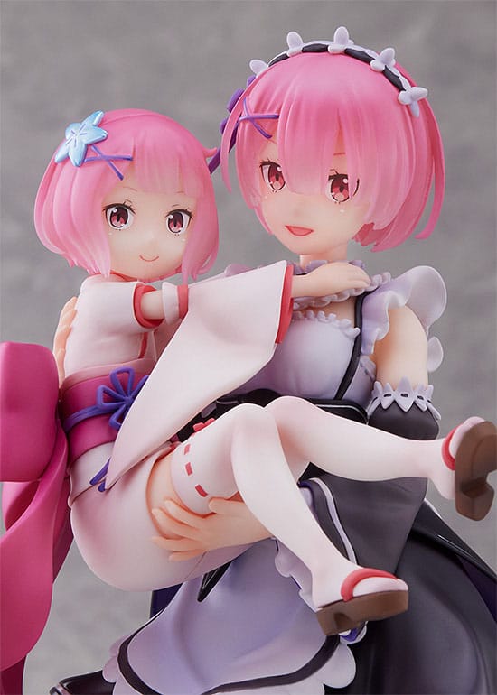 Re:ZERO - Ram & Childhood Ram - PVC Statue 1/7 (23 cm)