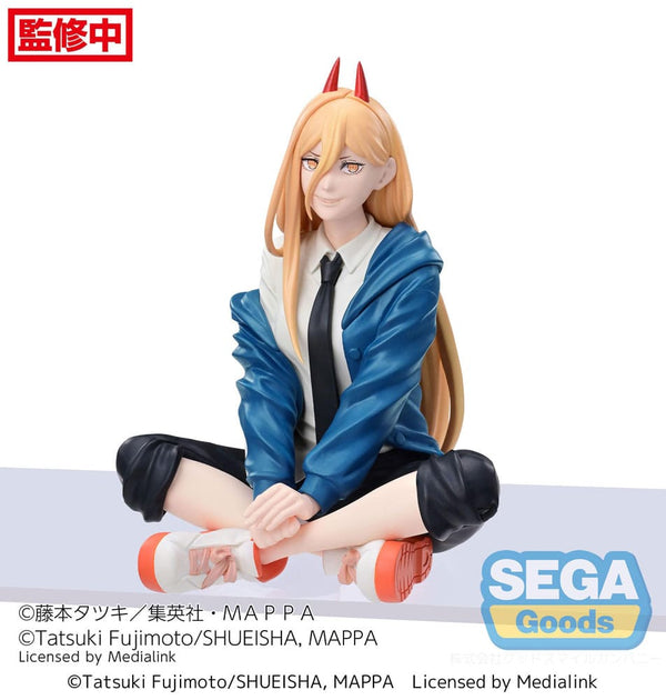 Chainsaw Man - Power: Perching Noodle Stopper Ver. - PVC figur