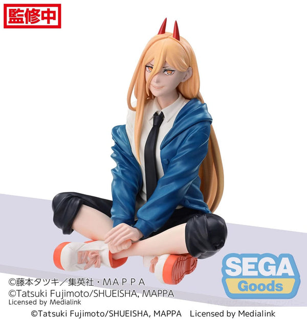 Chainsaw Man - Power: Perching Noodle Stopper Ver. - PVC figur