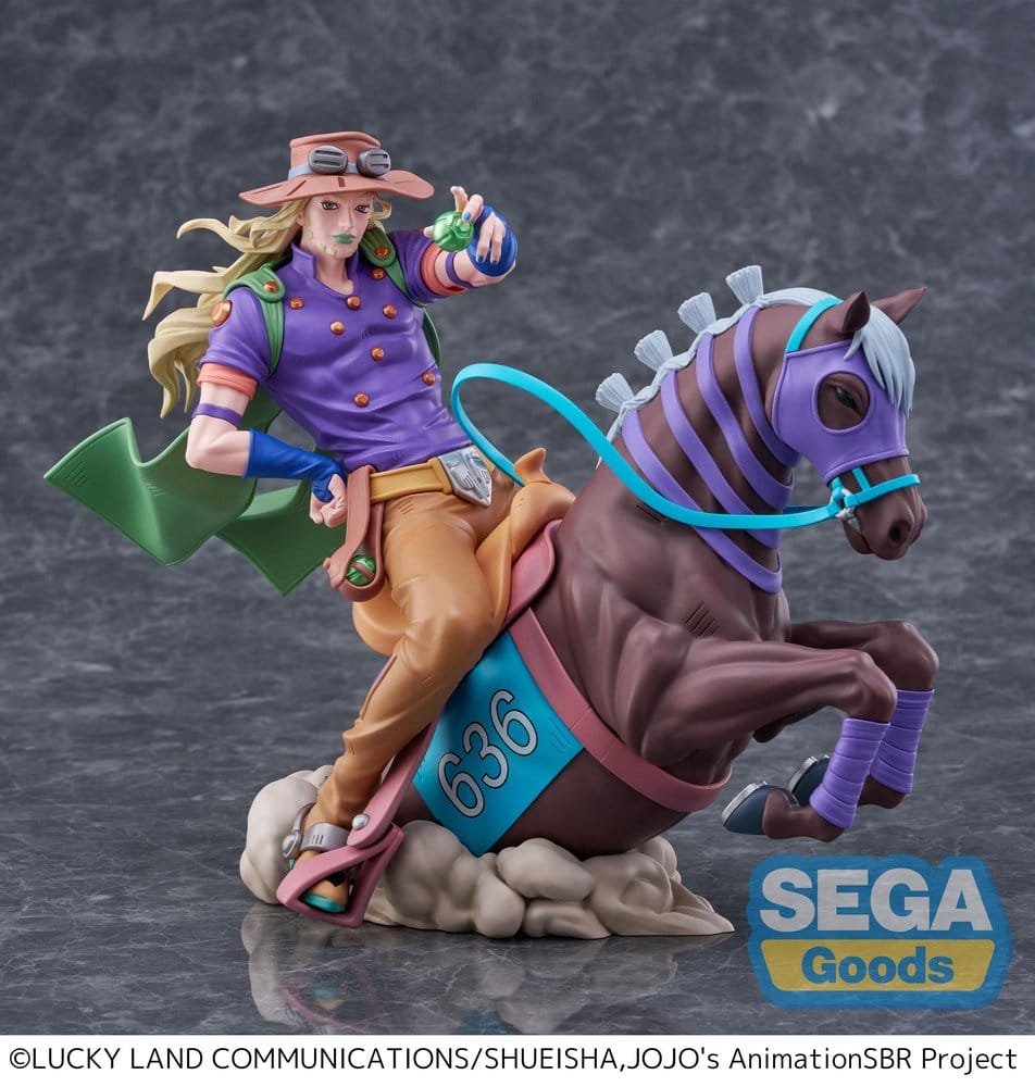 JoJo's Bizarre Adventure - Gyro Zeppeli: XrossLinkMAX Ver. - PVC Figur (18 cm)