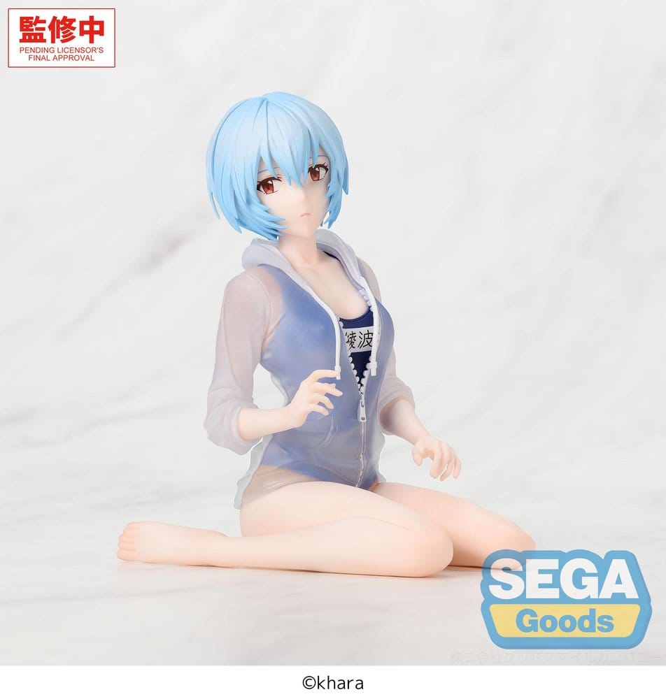 Rebuild of Evangelion - Rei Ayanami: School Swimsuit Ver. - Yumemirize PVC Figur (13 cm)