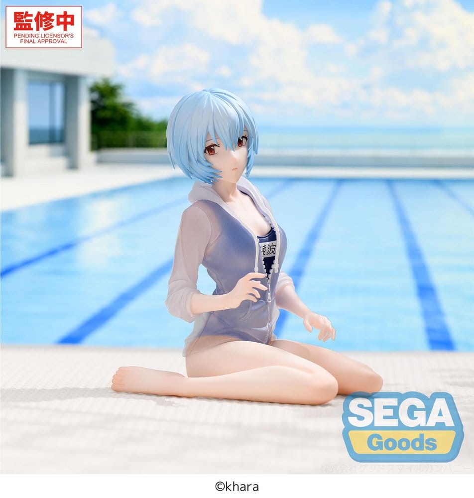 Rebuild of Evangelion - Rei Ayanami: School Swimsuit Ver. - Yumemirize PVC Figur (13 cm)