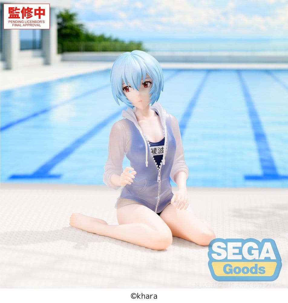 Rebuild of Evangelion - Rei Ayanami: School Swimsuit Ver. - Yumemirize PVC Figur (13 cm)