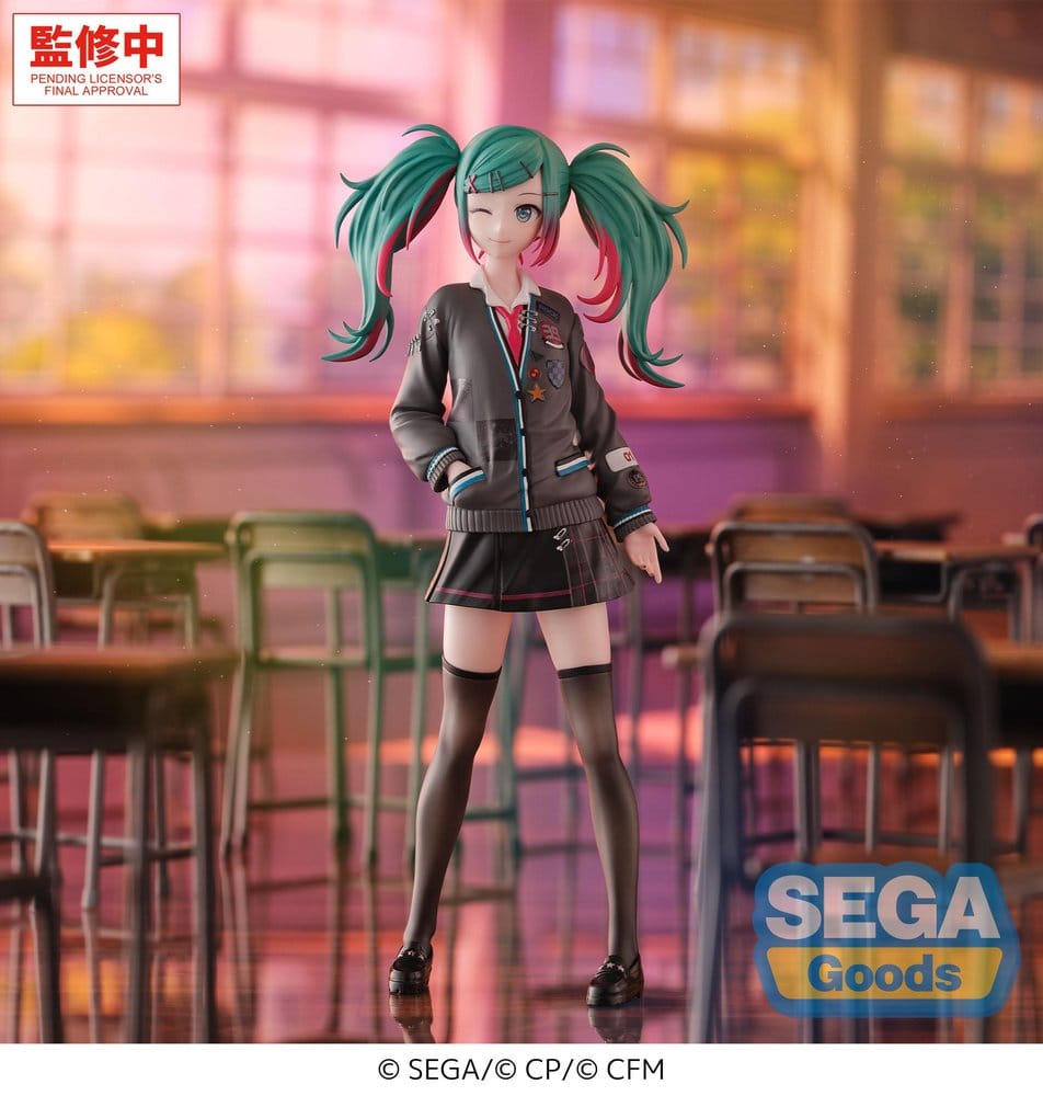 Hatsune Miku: Colorful Stage! - Hatsune Miku: School SEKAI ~Brand New World~ Ver. - XStellar PVC Figur (19 cm)