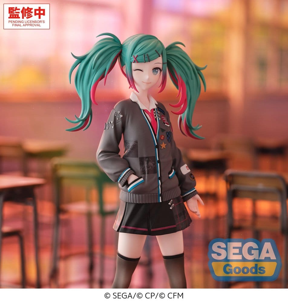 Hatsune Miku: Colorful Stage! - Hatsune Miku: School SEKAI ~Brand New World~ Ver. - XStellar PVC Figur (19 cm)