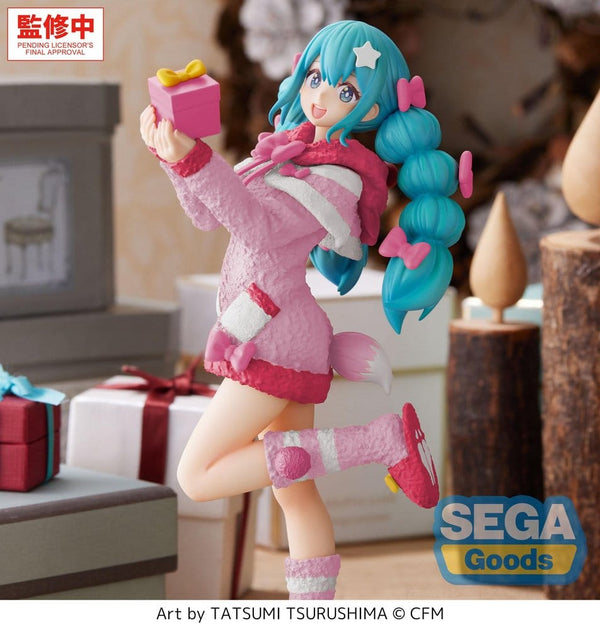 High Premium Figure - Hatsune Miku: Mokomoko Christmas Ver. - PVC Figur (21 cm)
