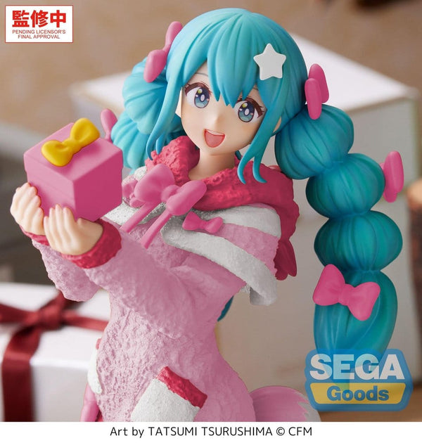 High Premium Figure - Hatsune Miku: Mokomoko Christmas Ver. - PVC Figur (21 cm)