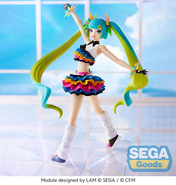 Hatsune Miku Project DIVA MEGA39's - Hatsune Miku: Catch the Wave Ver. - FIGURIZM PVC Figur (25 cm)