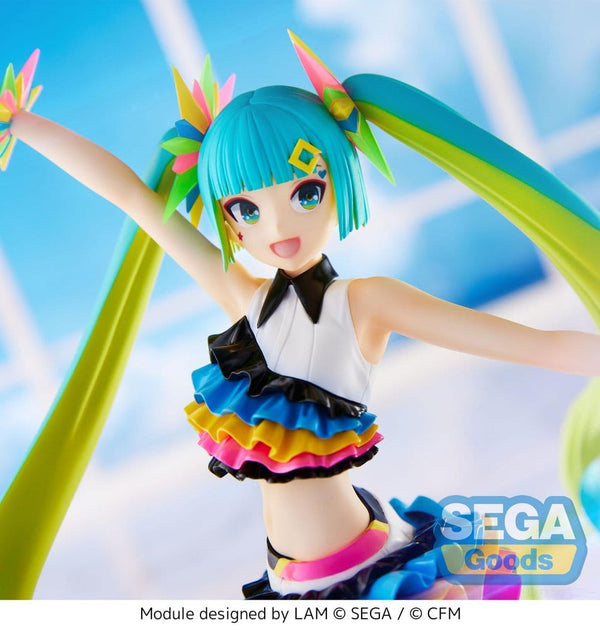 Hatsune Miku Project DIVA MEGA39's - Hatsune Miku: Catch the Wave Ver. - FIGURIZM PVC Figur (25 cm)