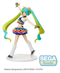 Hatsune Miku Project DIVA MEGA39's - Hatsune Miku: Catch the Wave Ver. - FIGURIZM PVC Figur (25 cm)