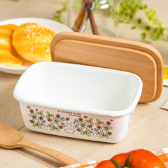 My Neighbor Totoro - Soot Sprites - Smørskål med Trælåg (500 ml)