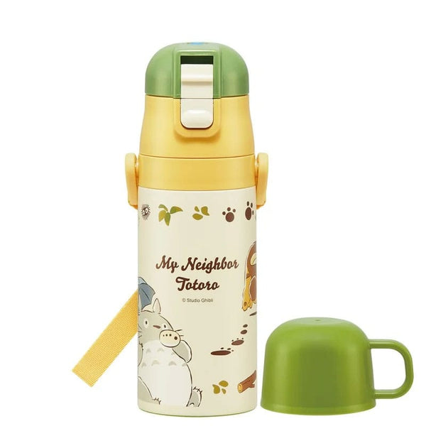 My Neighbor Totoro - Totoro & Catbus - Vandflaske (420 ml)