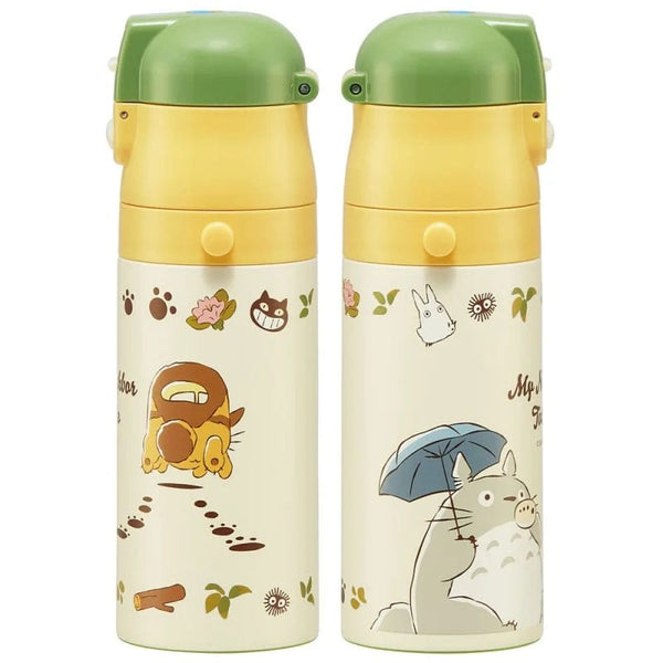 My Neighbor Totoro - Totoro & Catbus - Vandflaske (420 ml)