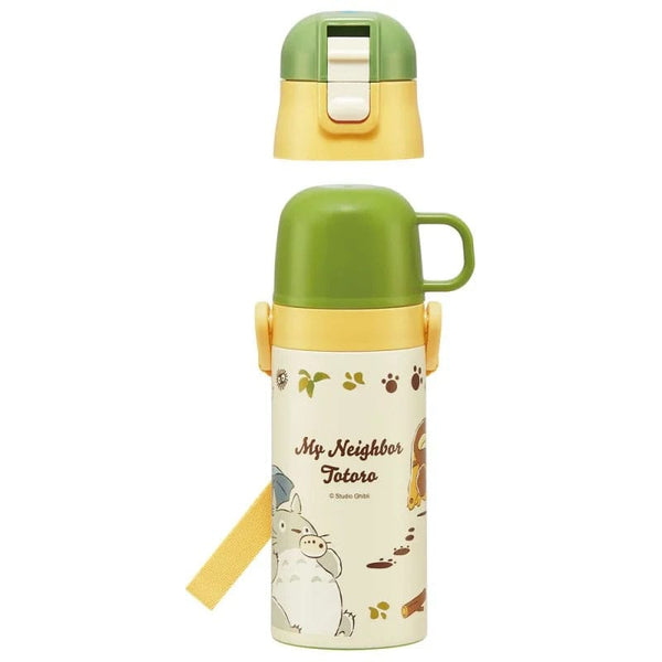 My Neighbor Totoro - Totoro & Catbus - Vandflaske (420 ml)
