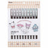 Sanrio - Karakterer - Spisepinde 10-pak (21 cm)
