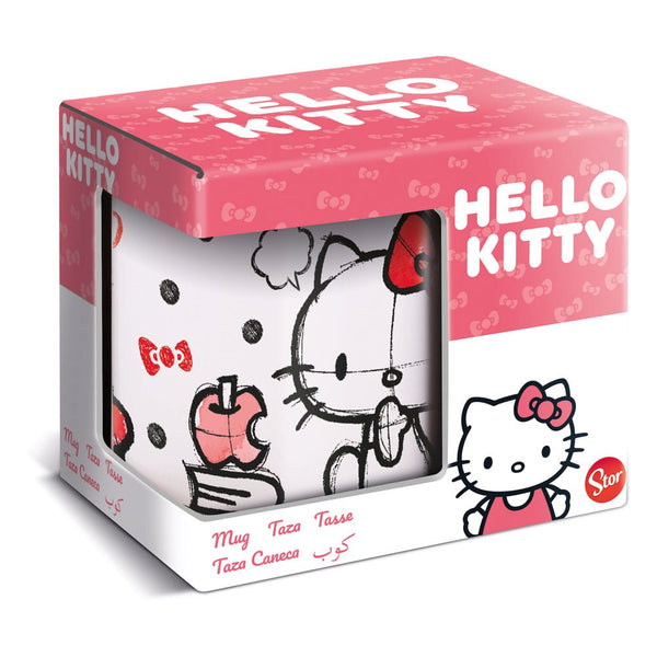 Sanrio - Hello Kitty Sketch Krus - 325 ml