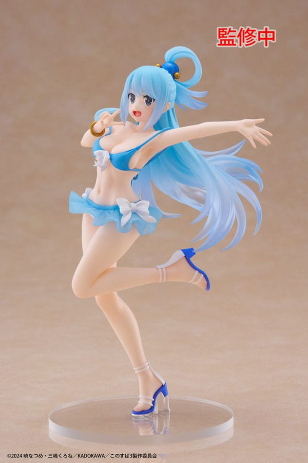 Kono Subarashii Sekai ni Shukufuku o! - Aqua: Coreful Swimsuit ver. - PVC figur