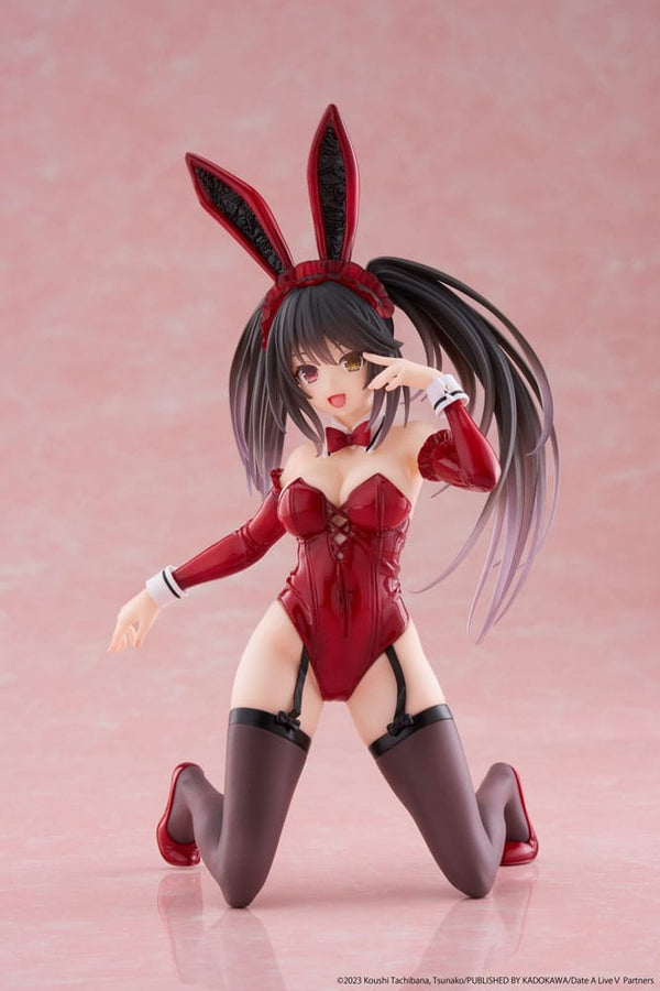 Date A Live - Tokisaki Kurumi: Desktop Cute Bunny ver. - PVC figur