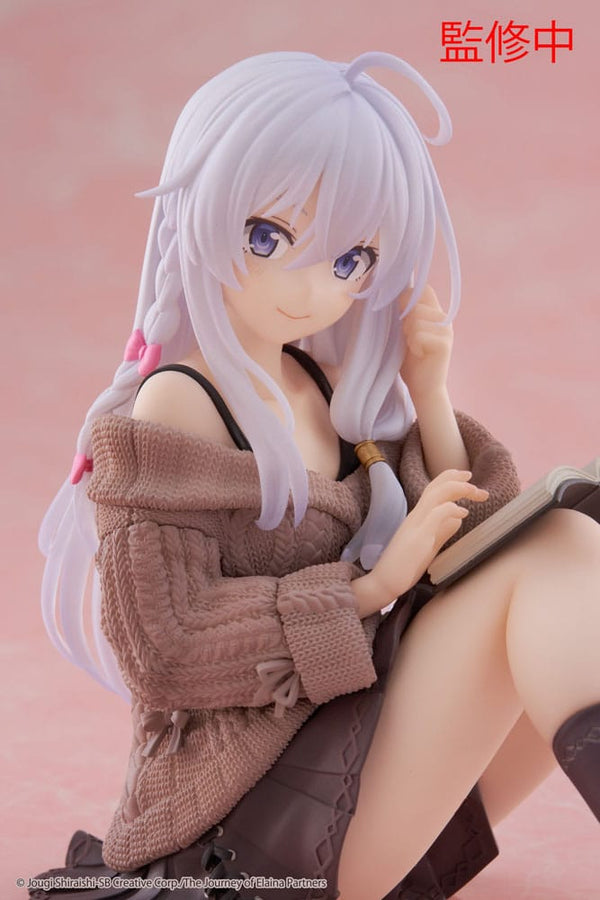 Majo no Tabitabi - Elaina: Desktop Cute Casual Clothes Ver. - Prize Figur