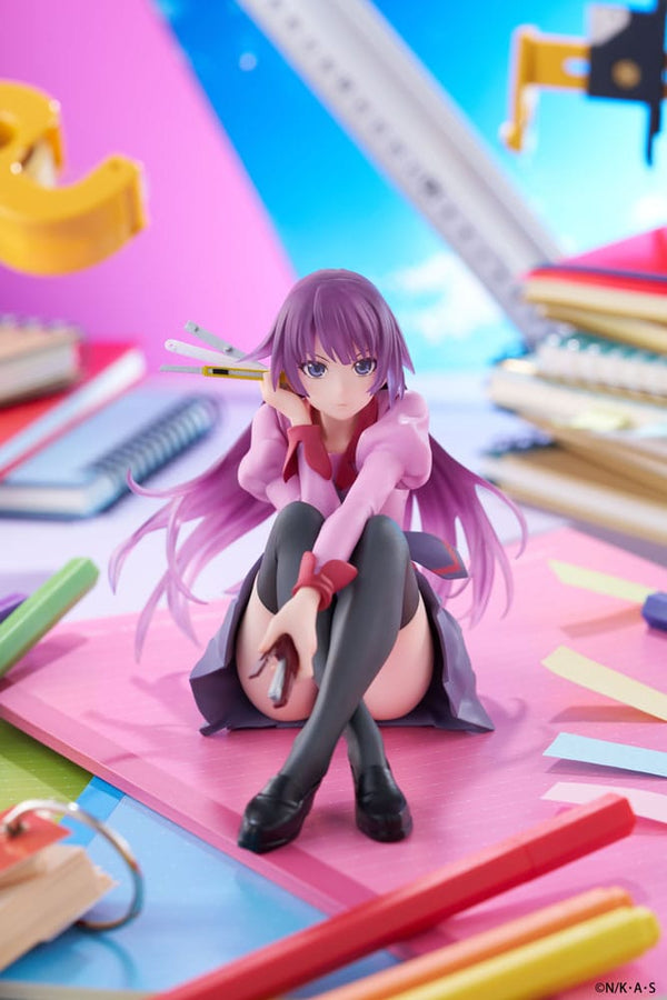 Monogatari - Hitagi Senjougahara -  Desktop Cute PVC Statue (13 cm)