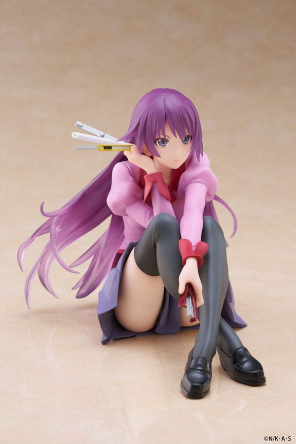 Monogatari - Hitagi Senjougahara -  Desktop Cute PVC Statue (13 cm)
