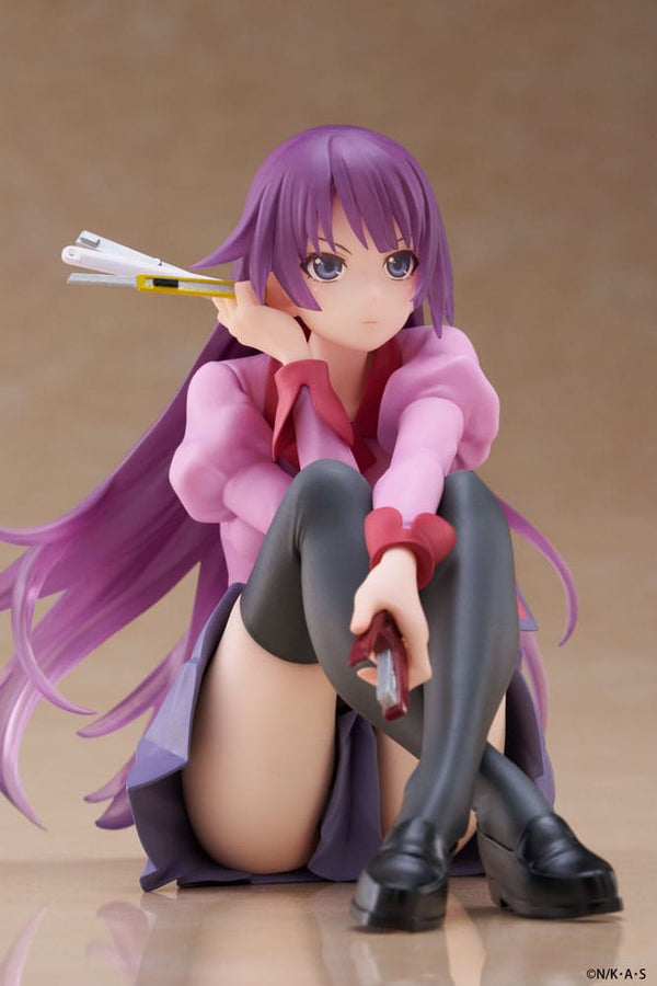 Monogatari - Hitagi Senjougahara -  Desktop Cute PVC Statue (13 cm)