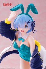 Re:ZERO - Rem: Jacket Bunny Ver. - Coreful PVC Statue (18 cm)